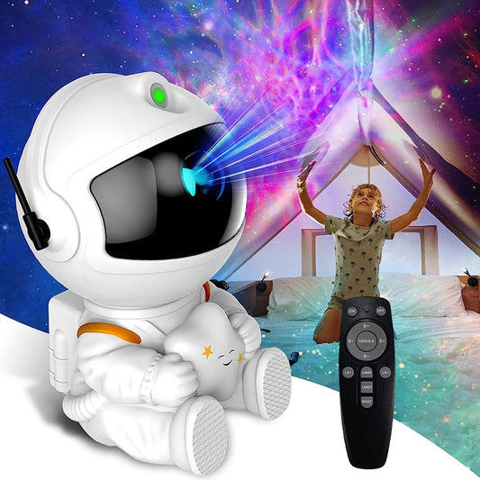 Astronaut Galaxy Projector Lamp